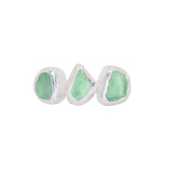 Green Sea Glass - Size M