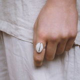 Cowrie Shell Ring