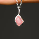 Pink Sea Glass Necklace