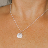 Sun Necklace - Silver