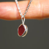 Red Sea Glass Necklace