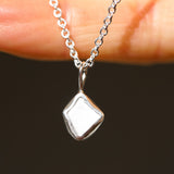 White Sea Glass Necklace