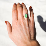 Green Sea Glass - Size M