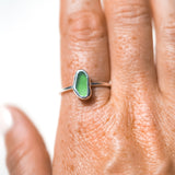 Green Sea Glass - Size T