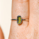 Green Sea Glass - Size R 1/2