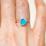 Blue Sea Glass - Size M