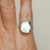 Abalone Ring - Size J