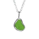 Green Sea Glass Necklace