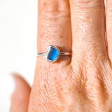 Blue Sea Glass - Size S