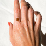 Custom - Amber Sea Glass