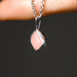 Pink Sea Glass Necklace