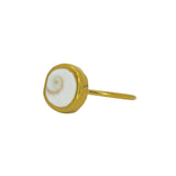 Shiva Shell Ring, Gold Vermeil - Size P 1/2