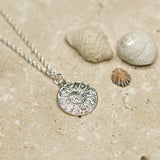 Sun Necklace - Silver
