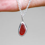 Red Sea Glass Necklace