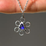Sea Glass Flower Necklace