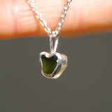Sea Glass Heart Necklace