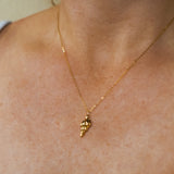 Shell Necklace - Gold Vermeil