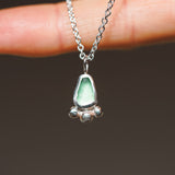 Green Sea Glass Necklace