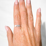 Triple Pearl Ring