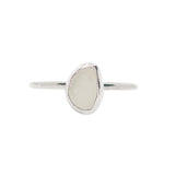 White Sea Glass - Size O