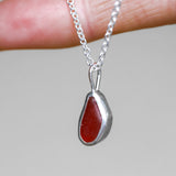 Red Sea Glass Necklace