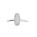 White Sea Glass - Size N