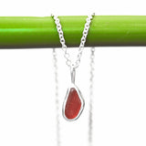 Red Sea Glass Necklace