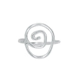 Swirl Ring - Size Q