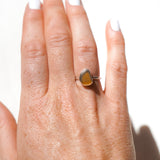 Amber Sea Glass - Size M