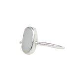 White Sea Glass - Size N