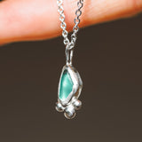 Green Sea Glass Necklace