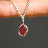 Red Sea Glass Necklace
