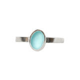 Light Blue Sea Glass - Size Q