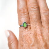 Green Sea Glass - Size Q