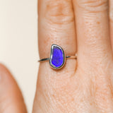 Blue Sea Glass - Size P