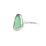 Green Sea Glass - Size Q