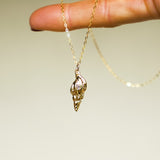 Shell Necklace - Gold Vermeil