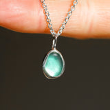 Green Sea Glass Necklace