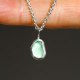 Green Sea Glass Necklace