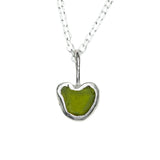 Sea Glass Heart Necklace