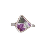 Purple Flower Ring - Size K