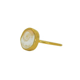 Shiva Shell Ring, Gold Vermeil - Size Q