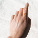 Custom - Orange Sea Glass