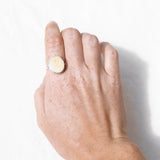 Shiva Shell Ring Size - Q