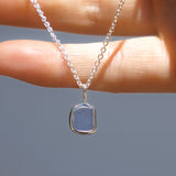 Lilac Sea Glass Necklace