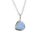 Purple/Blue Sea Glass Necklace