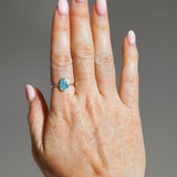 Blue Sea Glass - Size Q