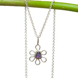 Sea Glass Flower Necklace