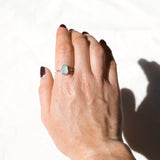 Light Blue Sea Glass - Size Q