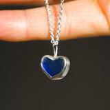 Sea Glass Heart Necklace